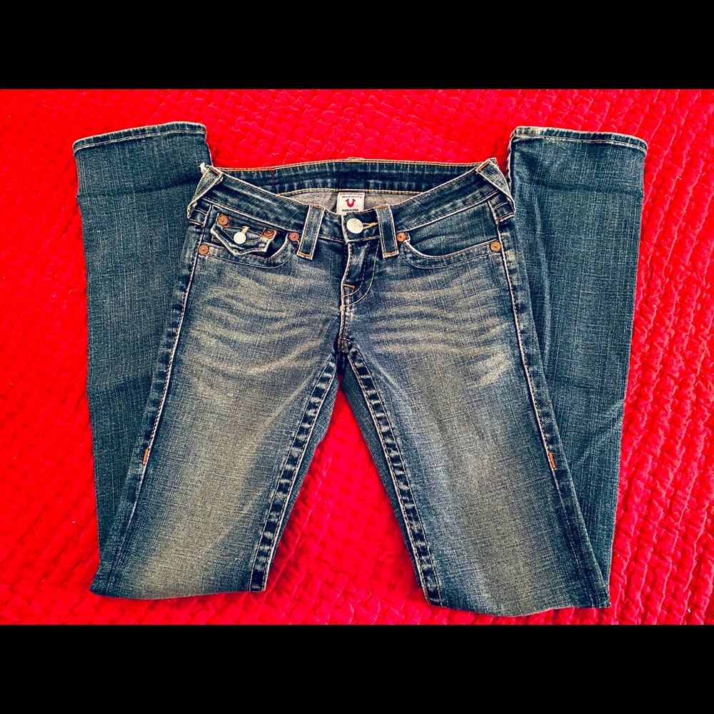 True Religion Brand Billy Jeans Size 25